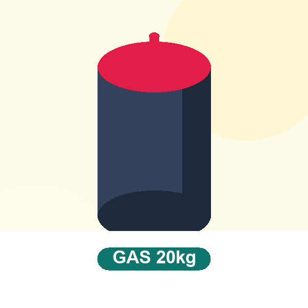 Botijão de Gás 20kg